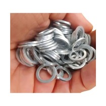 Arruela Alumínio Vedação 11x8,2x1,4mm c/400un Parafutrecos