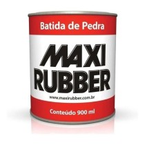 MASSA AUTOMOTIVA BATE PEDRA BRANCA 900ML MAX RUBBER 4MA029