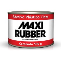 ADESIVO PLASTICO 500G CINZA C/CATALISADOR MAXI RUBBER 1MG034