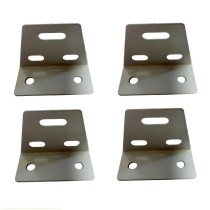 Kit C/4 Sapatas P/Coluna Estante Industrial Amapa L2 e L3