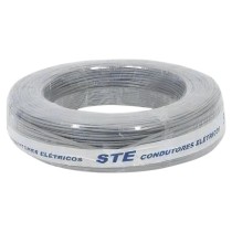 Cabo Telefonia 2 pares 4x0,4mm 200mt CCI Cinza Interno STE