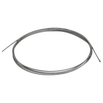 Cabo Aço Galvanizado 2,4mm 3/32" 6x7AF Uso Geral 1mt