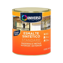 Tinta Esmalte Standard Preto Brilhante 900ml Universo