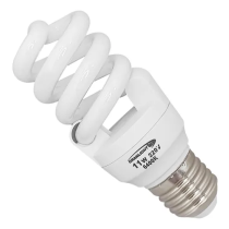 Lâmpada Fluorescente Bulbo Compacta Espiral 220V 11W