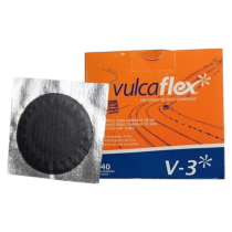 Remendo Reparo Redondo Pneu 60mm c/20un Vulcaflex V-3 1303