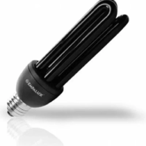 Lâmpada Fluorescente Bulbo Compacta 127V 26W Luz Negra