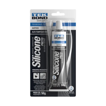 Adesivo Silicone Selante Alta Temperatura Preto 50g Tekbond