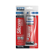 Silicone Bisnaga Alta Temperatura Vermelho 50g Tekbond