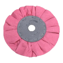 Rebolo Disco Pano Ventilado Polimento 150mm Rosa Desbaste