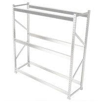 Porta Pallet Inicial Branco Amapa 250kg 60cm 3 Nivel 2x1,8mt