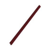 Porta Etiqueta Acrilica 92cm Gondola Amapa Vermelho