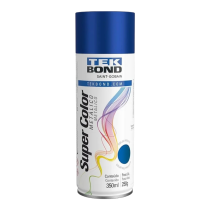 Tinta Spray Azul Metálico 350ml Super Color Tekbond