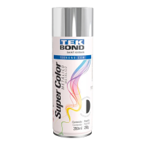 Tinta Spray Cromado Metálico 350ml Super Color Tekbond