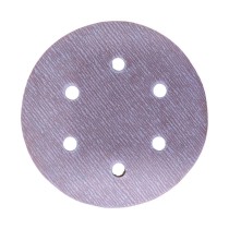 Disco Lixa Pluma Vermelho 150mm 6" 600 6 furos Norton A275