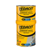 Adesivo Estrutural Epoxi Bi-Componente COMPOUND 1kg Vedacit