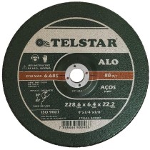 Disco Desbaste Ferro 230mm Esmerilhadeira 9" Telstar ALO