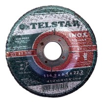 Disco Desbaste Inox 115mm Esmerilhadeira 4.1/2" Telstar