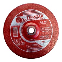 Disco Desbaste Inox 230mm Esmerilhadeira 9" Telstar