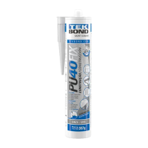 Adesivo Selante Tubo PU40FIX Cinza 387g/280ml Tekbond