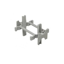 Espaçador de bloco de vidro cinza 10 peças 60535