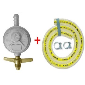 Regulador doméstico para gás com magueira 01kg Ref. 505/01 BT 80cm - Aliança
