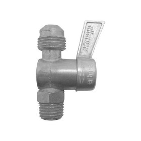 Registro para gás rosca 1/4" x 3/8" SAE Ref. 76517/1 BT - Aliança