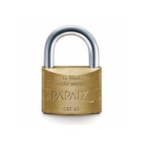 Cadeado em latão 60 mm com chave tetra LT-T-60