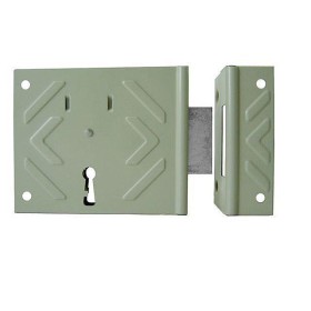 Fechadura Sobrepor tipo caixão Aliança F-1072cz