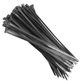 Abraçaderia de nylon preta 7,6 x 200 mm 8878