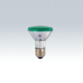 Lâmpada halógena PAR20 127V 50W verde 7287