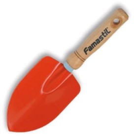 Mini pazinha larga cabo de madeira 00213.001