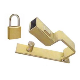 Trava porta cadeado Nº 5 6 x 9 cm