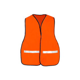 Colete integral laranja/branco WPS1901