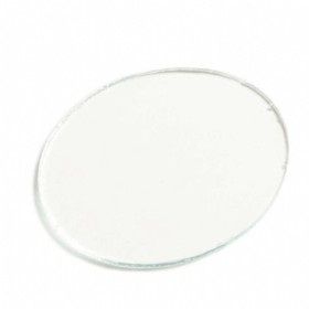 Lente redonda incolor para óculos de solda 50 mm (PAR)