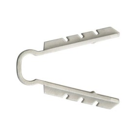 Bucha cabo coaxial serrilhada 08 mm