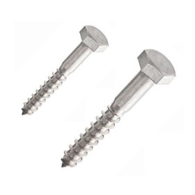 Parafuso Ferro Sextavado Rosca Soberba - 08,0 - 5/16" x 60