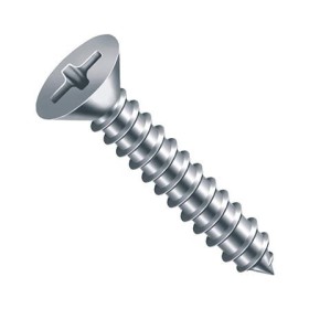 Parafuso Inox Auto Atarraxante Chato 6,3 x 45