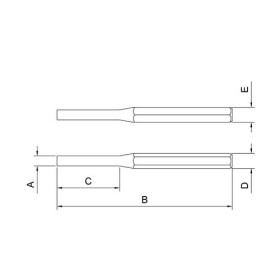 Saca pino 4 mm 44471/104
