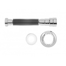 Sifão sanfona universal cromado 31104