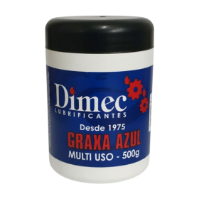 Graxa Azul Especial Rolamentos Multiuso 500g Dimec