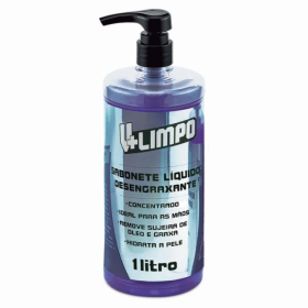 Sabonete Liquido Desengraxante V + Limpo 1 Litro TBR