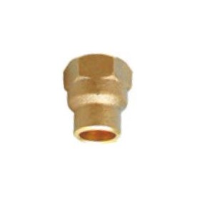 Conector rígido cobre rosca fêmea 15 x 1/2" NPT com bolsa 803
