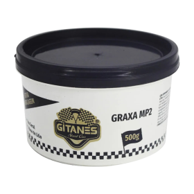 Graxa Lubrificante Marrom MP2 Uso Geral 500g Gitanes