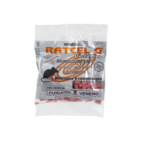 Isca Granulada 25g Raticida Ratcel
