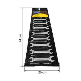 Jogo de chave fixa 08 peças de 06 a 22 41120208
