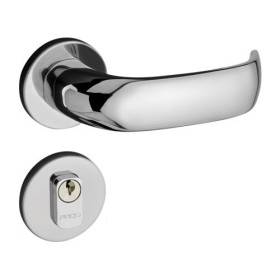 Fechadura Contemporânea externa 500-80E cromada