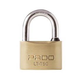 Cadeado em latão 50 mm com chave tetra LT-T-50