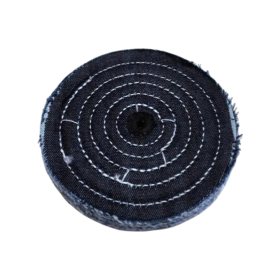 Rebolo Roda Polimento Jeans Medio Agressivo 150x13mm PoliMax