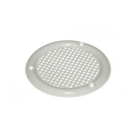 Respiro armário PVC branco 100 mm 0006011001