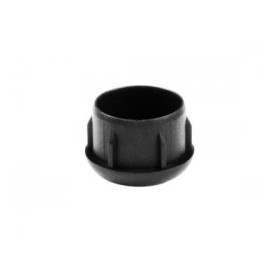 Ponteira PVC interna redonda 1" preta 017005000